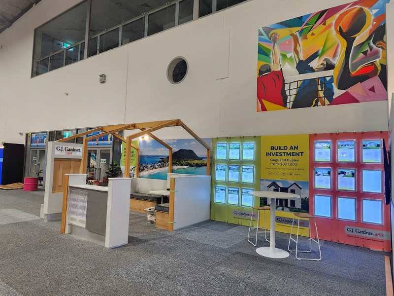 GJ Gardner Stand at Tauranga Home Show 2025
