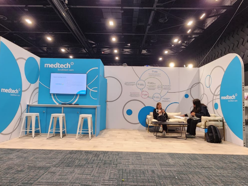 Medtech Stand at NRHC, Te Pae Christchurch