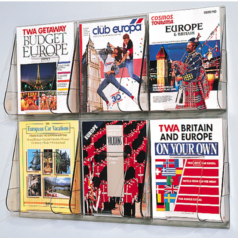 Brochure holders, brochure stands & literature racks