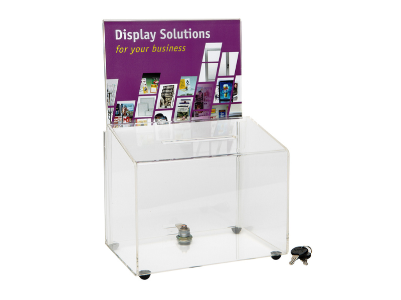 Competition Voting Box Competition Entry & Ballot Boxes | Retail Display NZ
