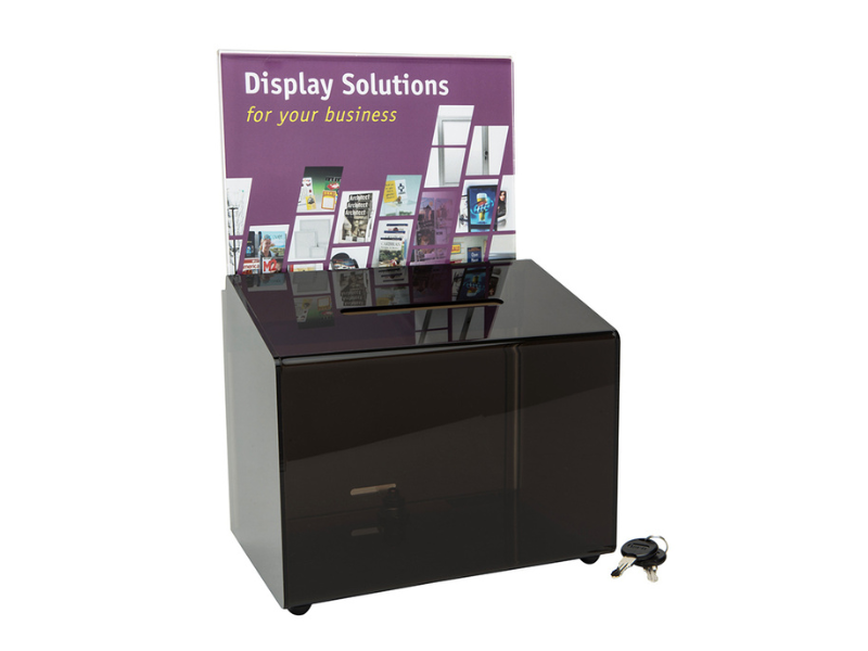 300 Corflute Floor Standing Competition Entry Boxes