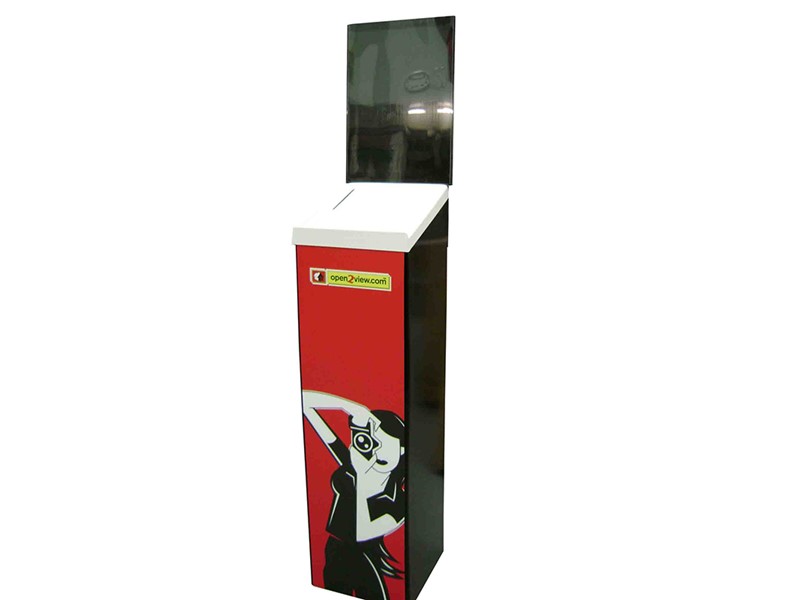 Stand Tall 300 Corflute Floor Competition Entry Boxes