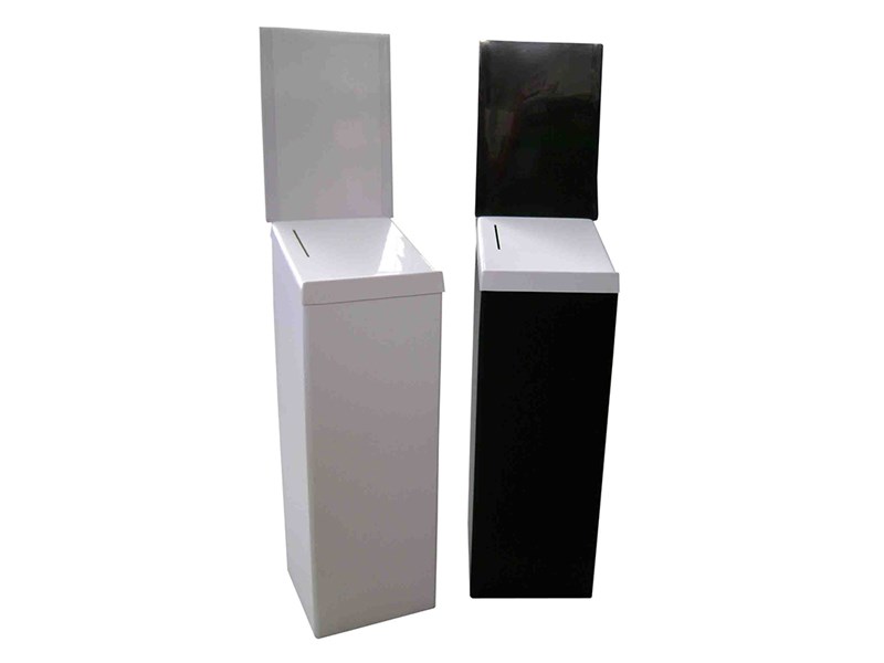 Stand Tall 400 Corflute Floor Competition Entry Boxes