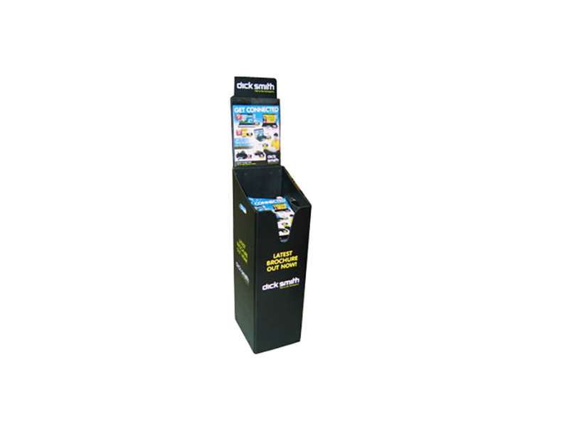 Corflute Dump Bin with Header