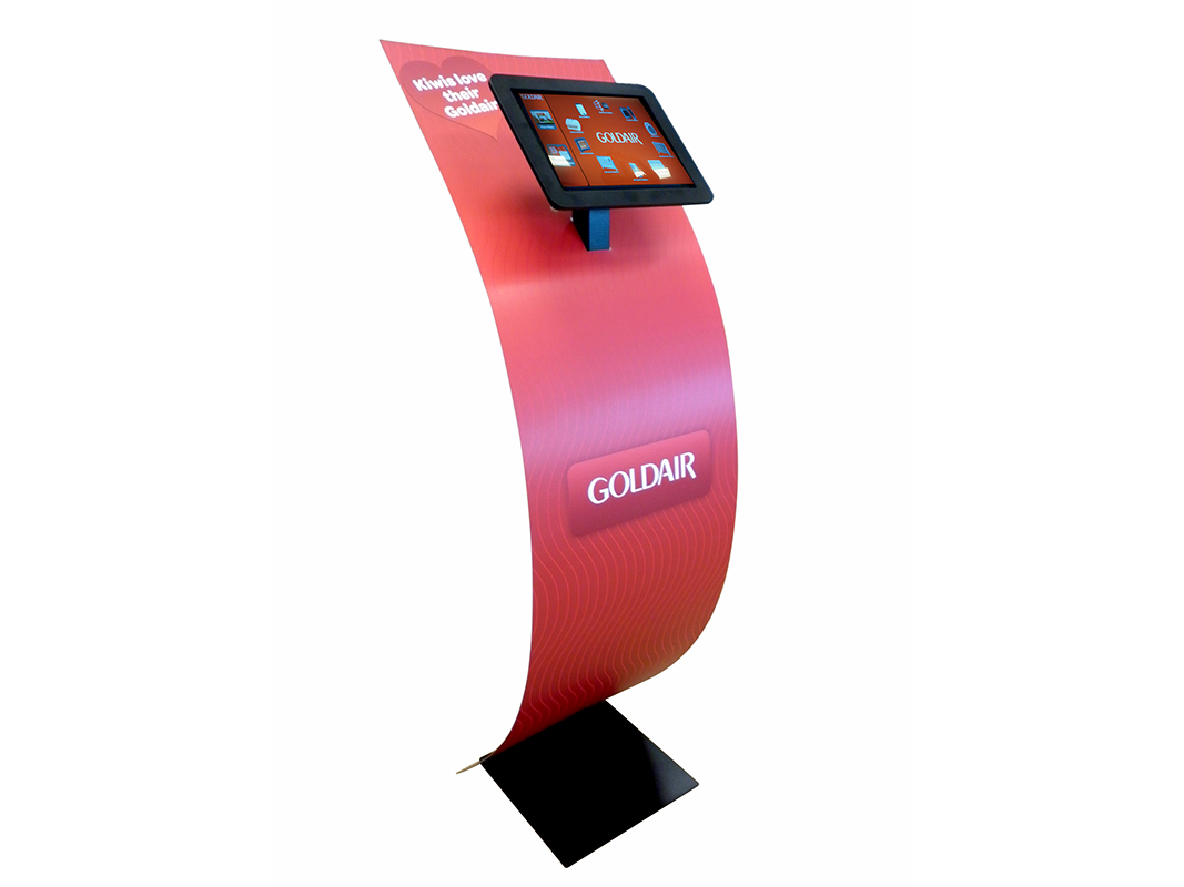 Branded iPad stand