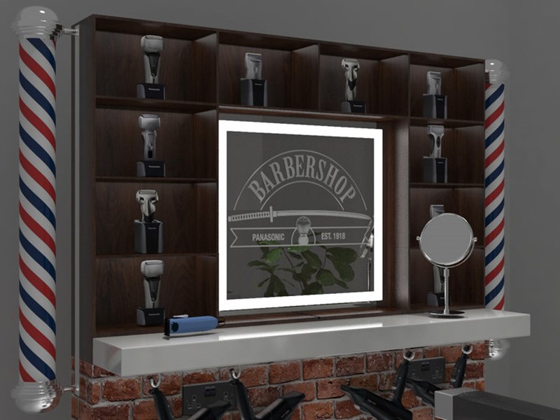 Panasonic Barber's Booth