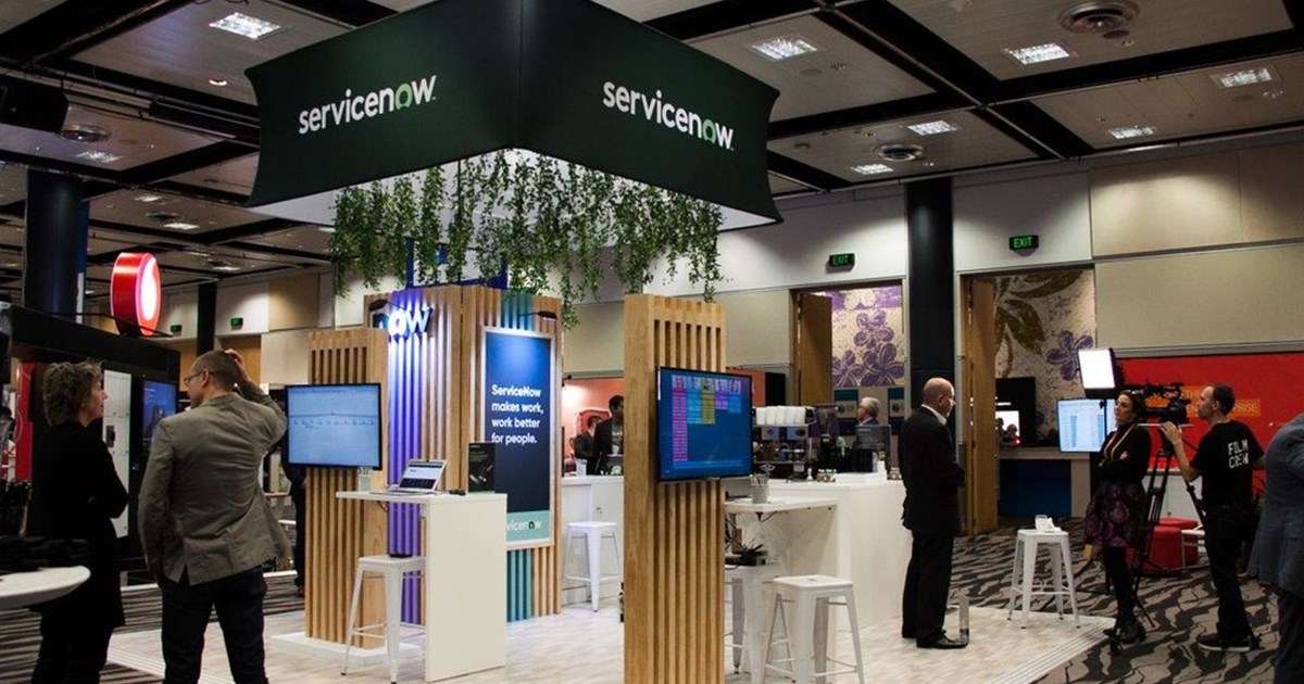 Service Now Exhibition Stand