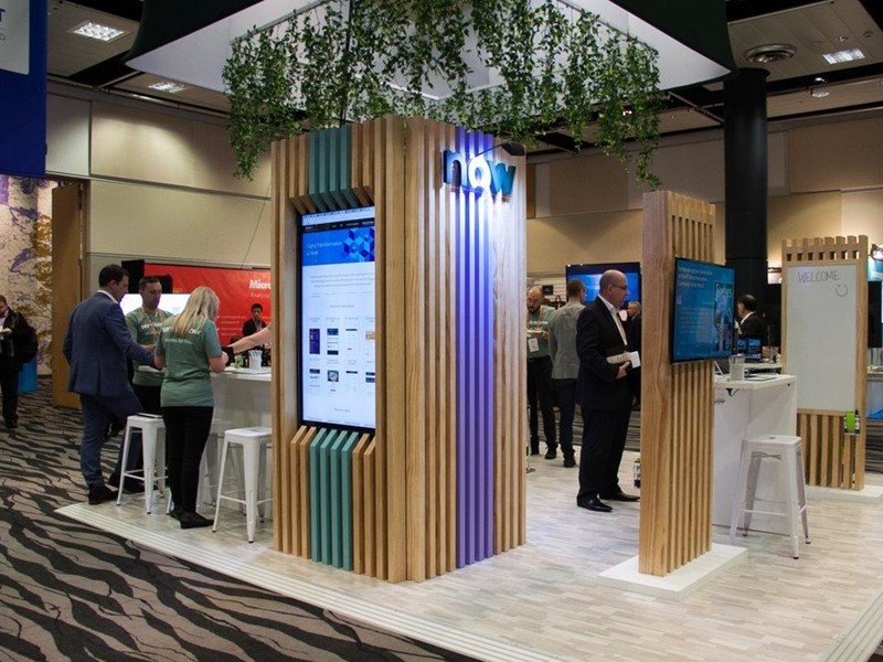 Service Now Exhibition Stand