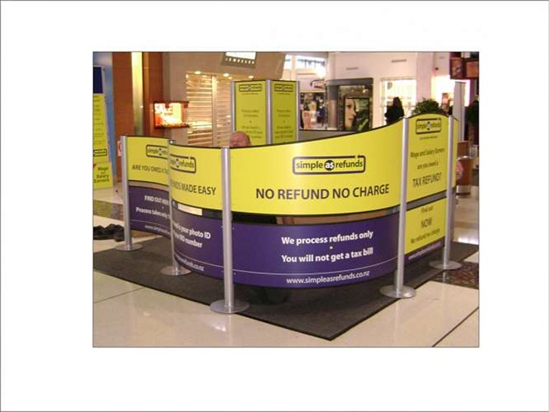cost effective mall kiosk