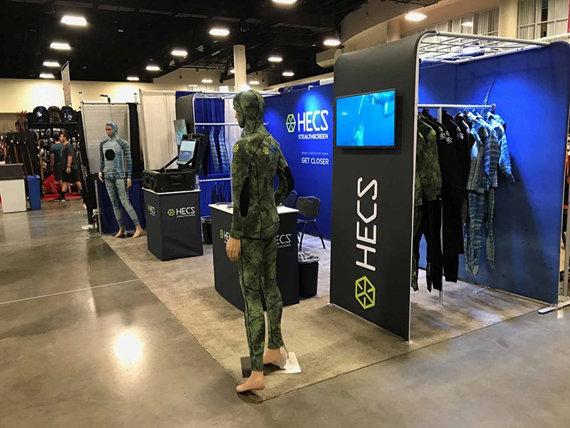 HECS Aquatic Exhibition Stand