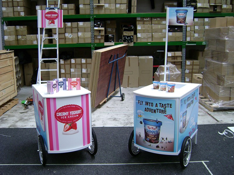 Event Sampling Box In-Store Product Demonstration Displays & Sampling Stands