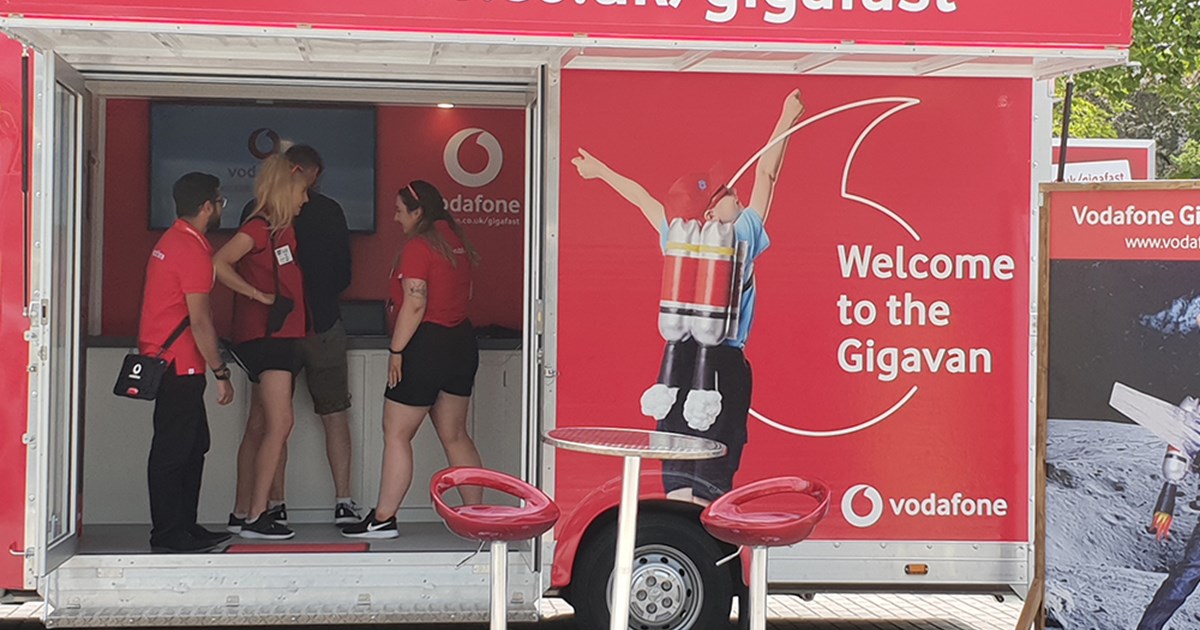 Vodafone Trailer Conversion