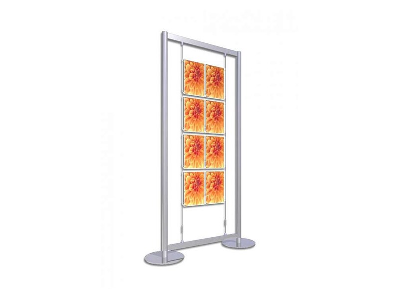 Poster Display Hanging Systems | Window Cable Poster Displays