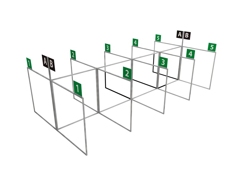 10 Bed Set Up Framing