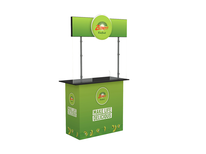 Presenter 1200 Table with Clear Protective Screen