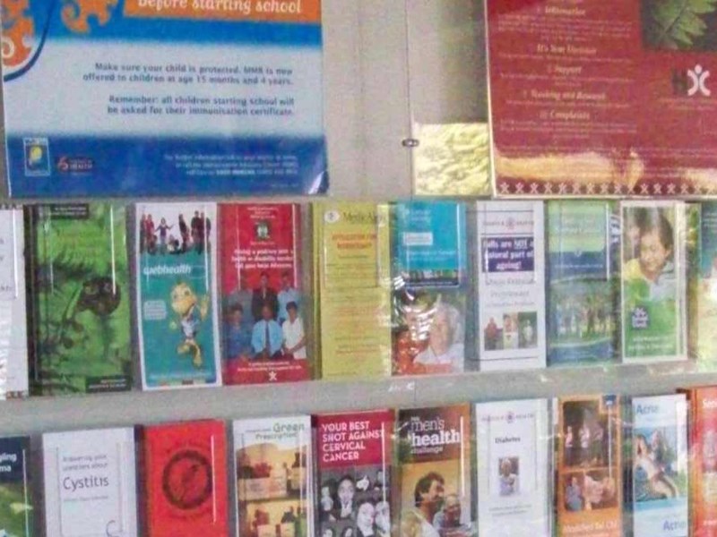 Brochure & Leaflet Display | Reception Area