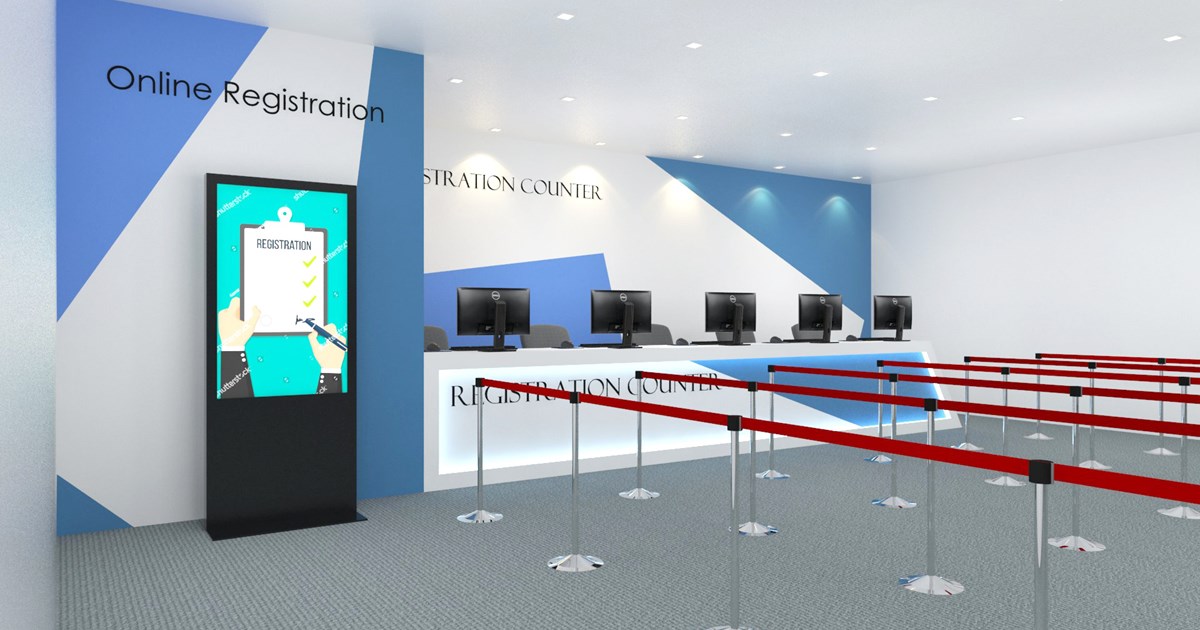 Digital Events Screen Digital Screens & Kiosks for Events | Info & Registration Solutions