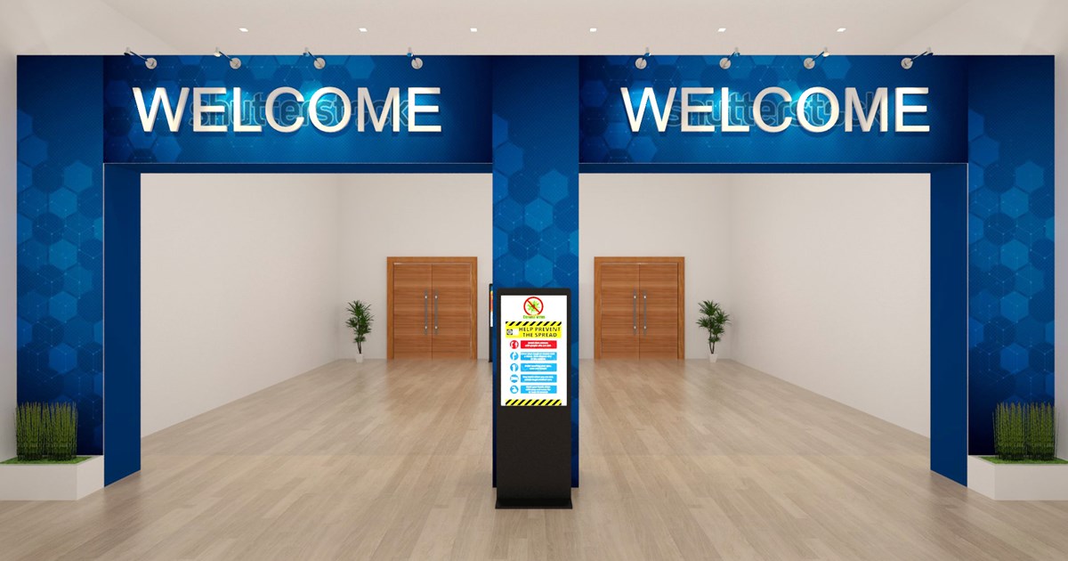 Digital Events Screen Digital Screens & Kiosks for Events | Info & Registration Solutions