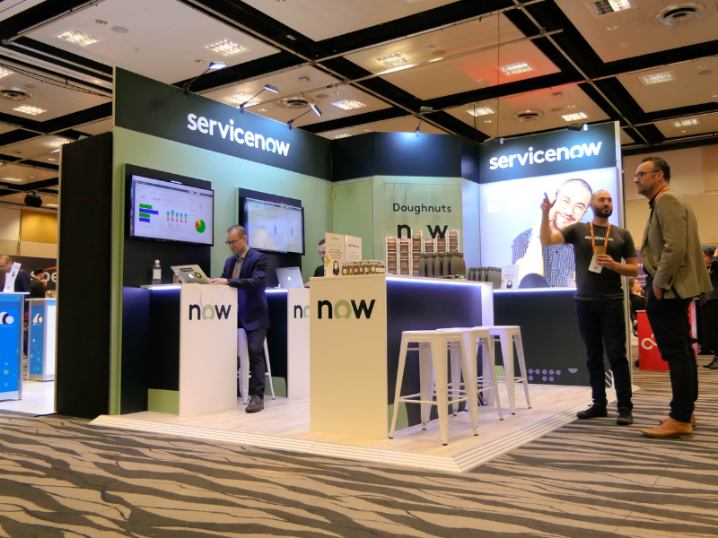 Service Now Bespoke Exhibition Stand