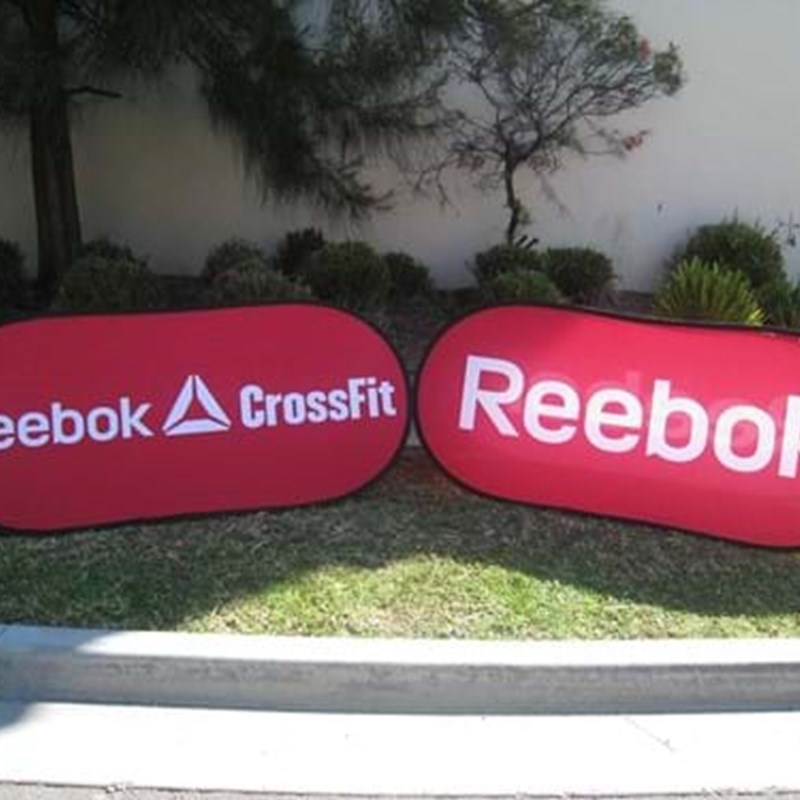 Golf course event signage