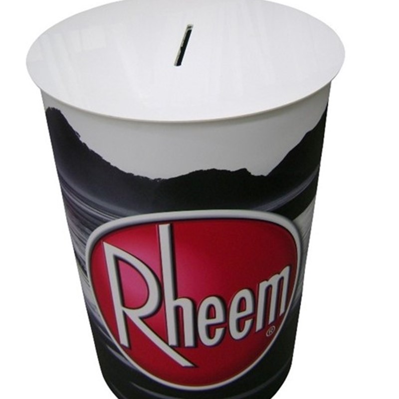 Round competition entry box