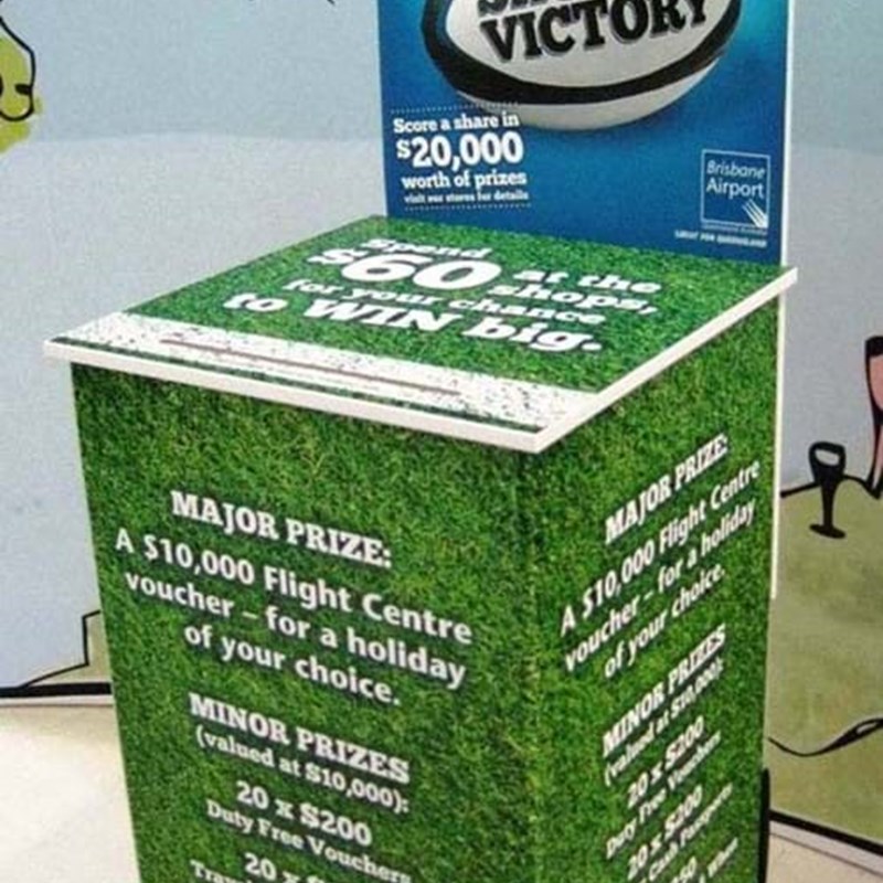 Lockable suggestion box