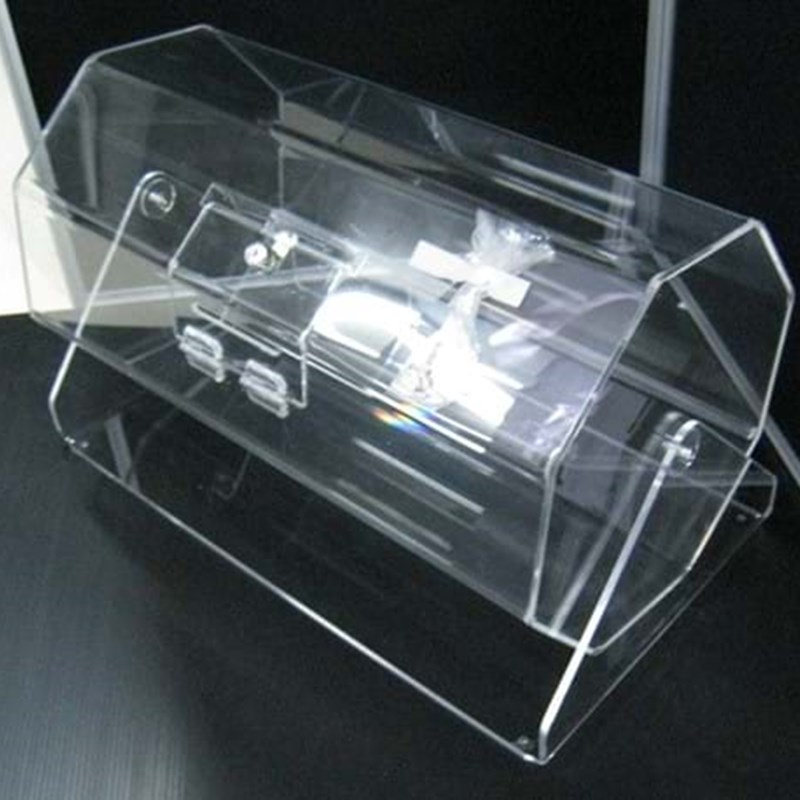 Raffle barrel desk top