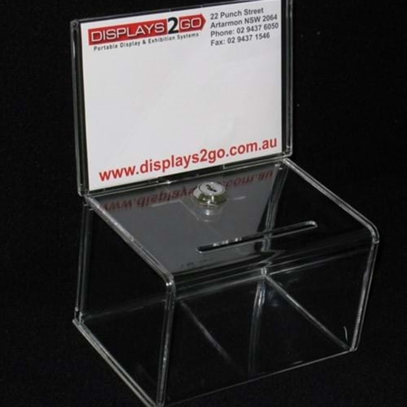 Entry box acrylic