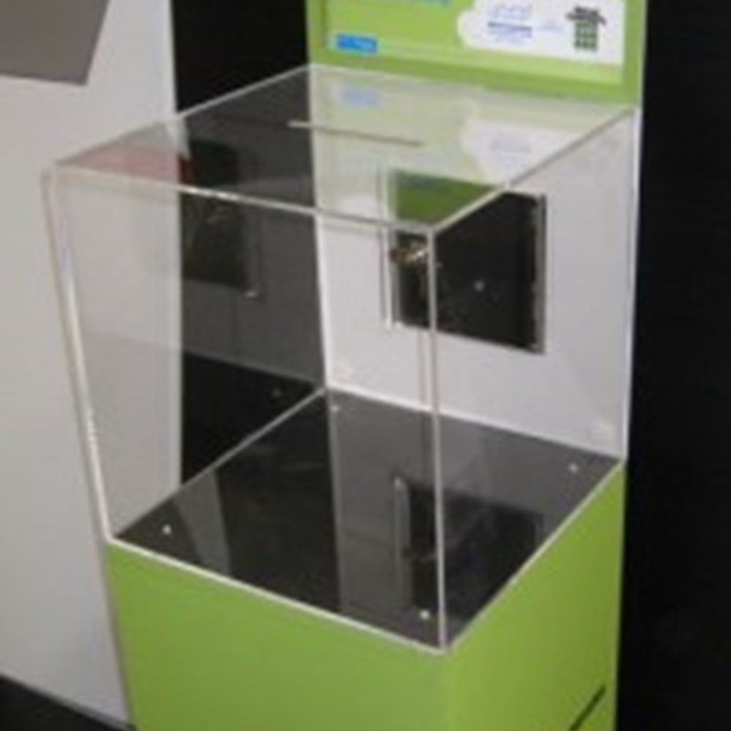 Wall mounted suggestion box