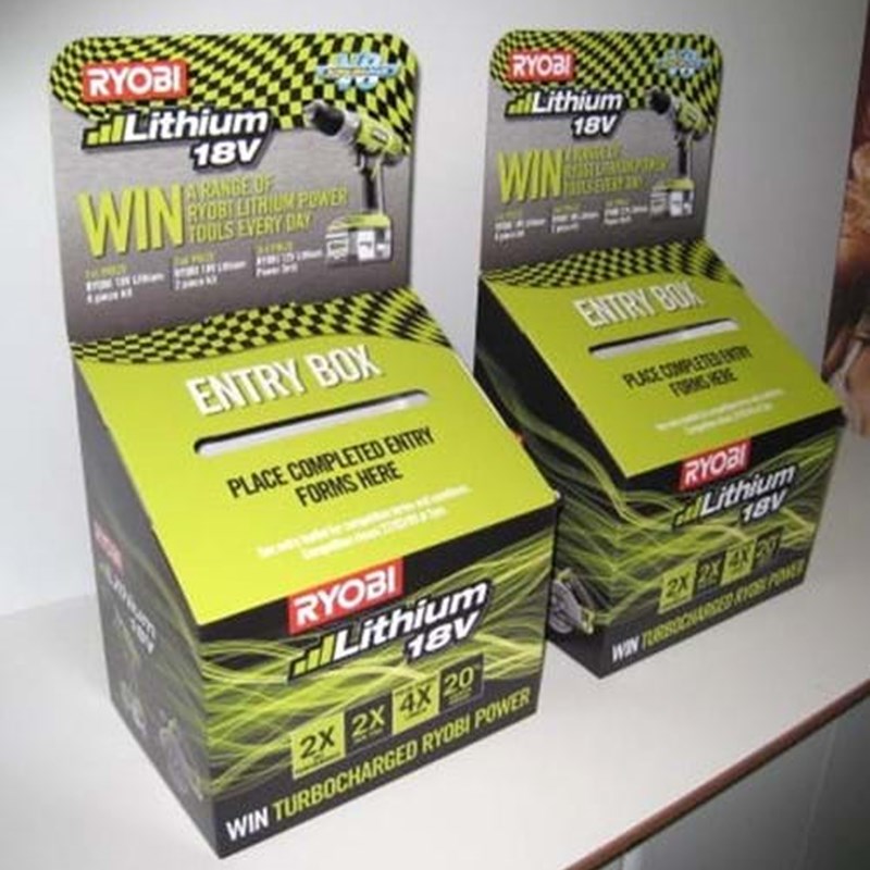 Cardboard competition box