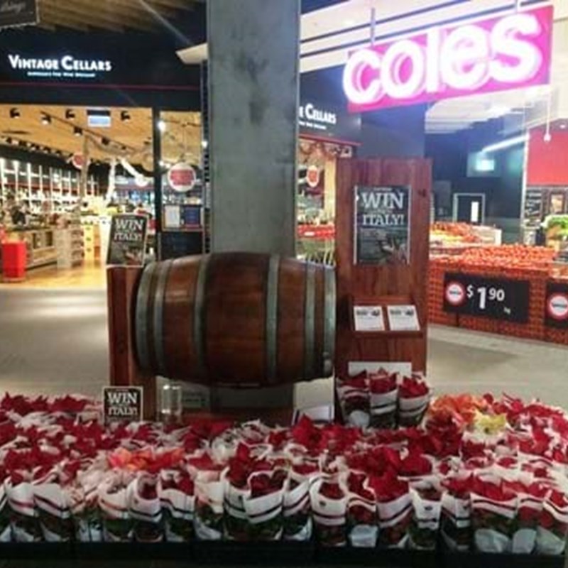 Spinning wine barrel