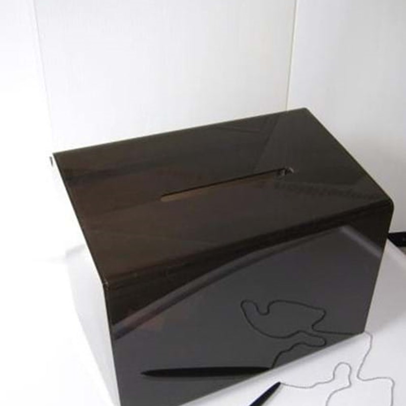 Acrylic ballot box
