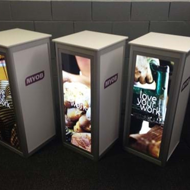 Light box stands