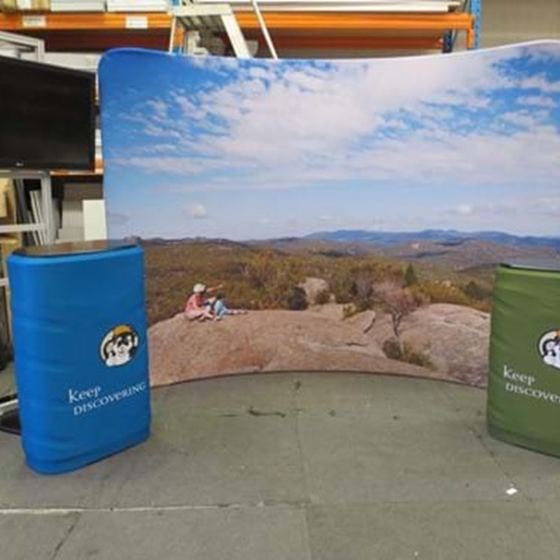 Expo backdrop