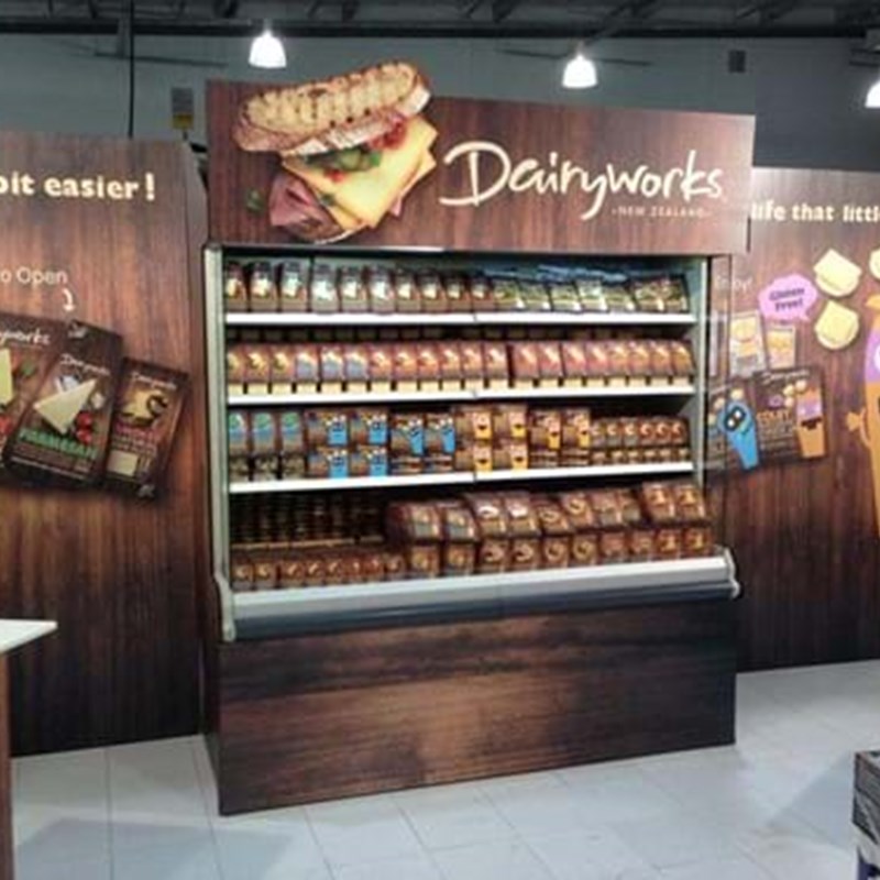 Themed wall graphics for expo