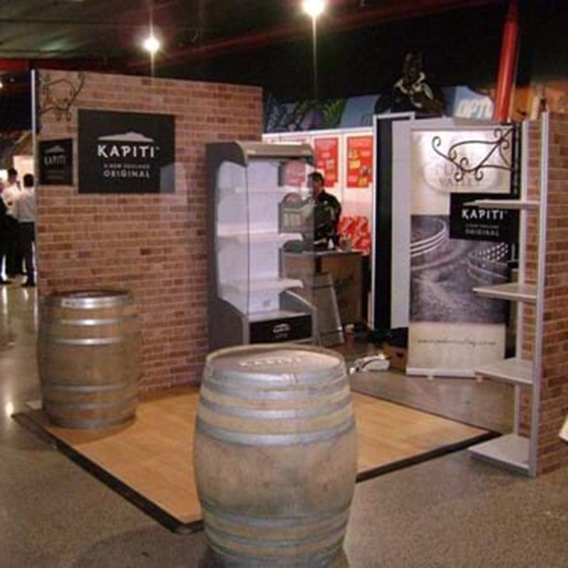 Expo barrel tables
