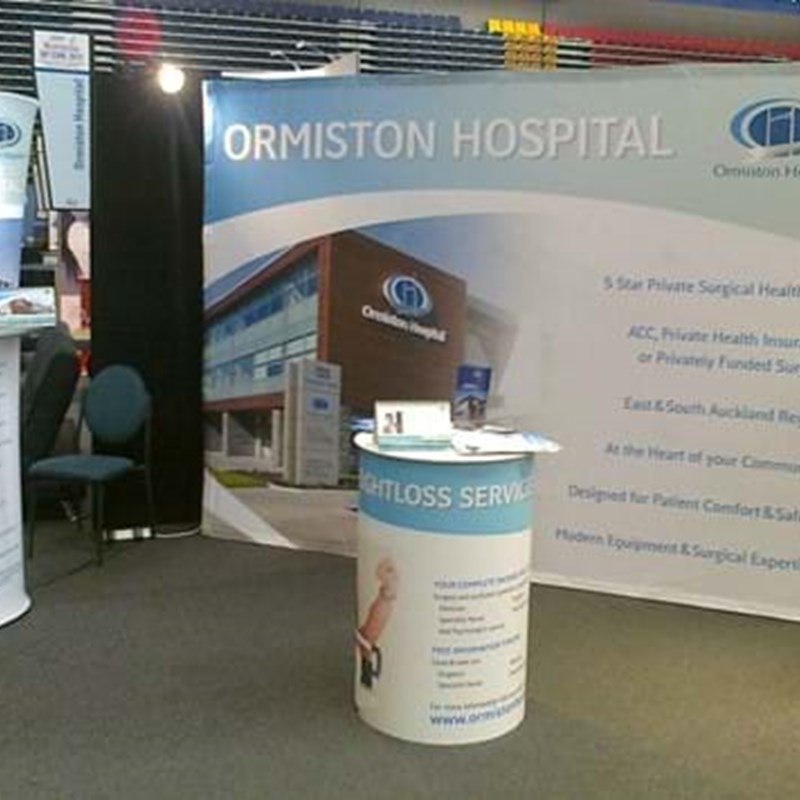 Simple booth display