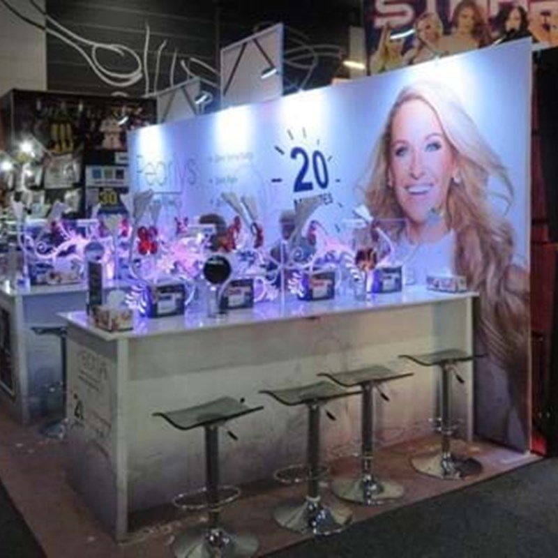 Exhibition wall graphics
