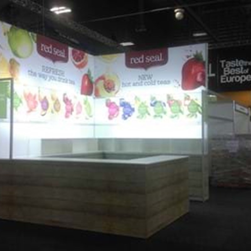 Expo booth bar