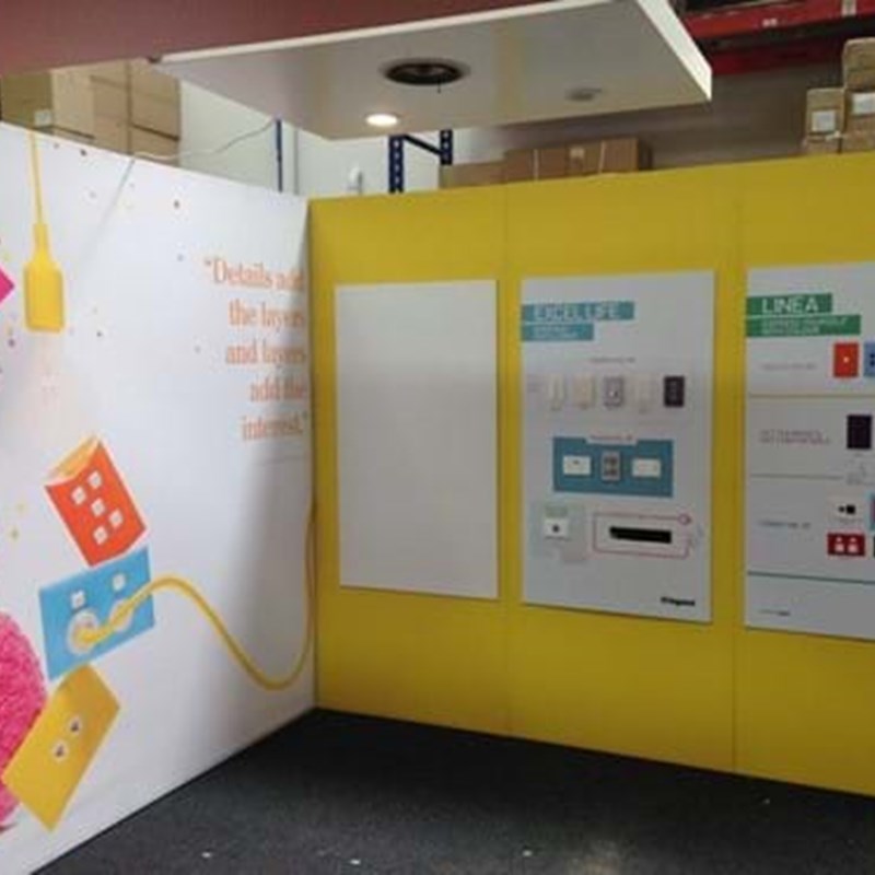 Trade show wall graphics