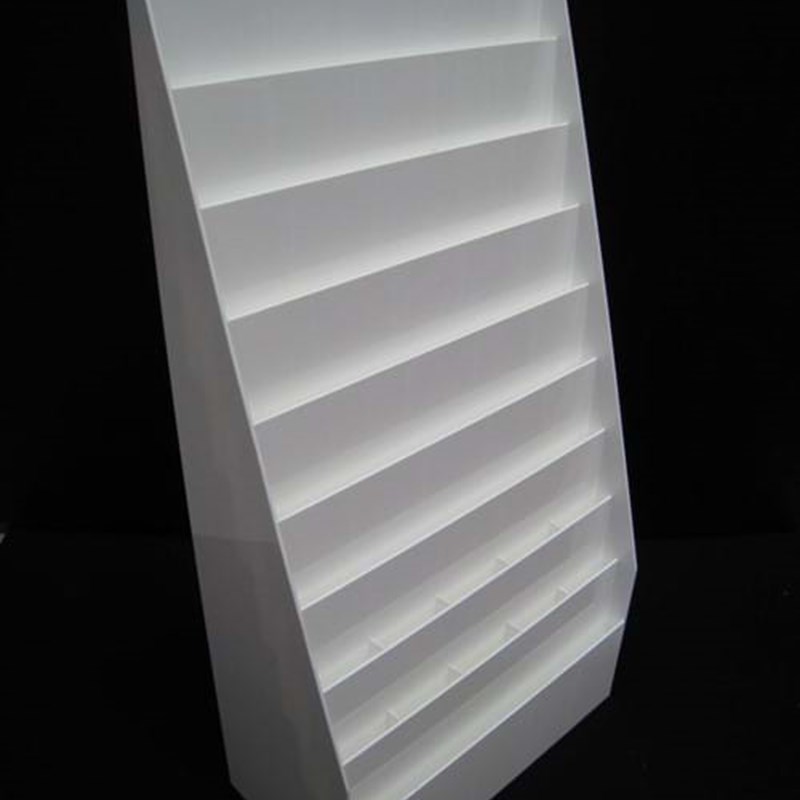 Acrylic floor standing brochure display
