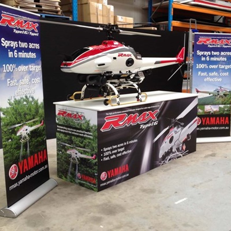 Portable-helicopter-stand