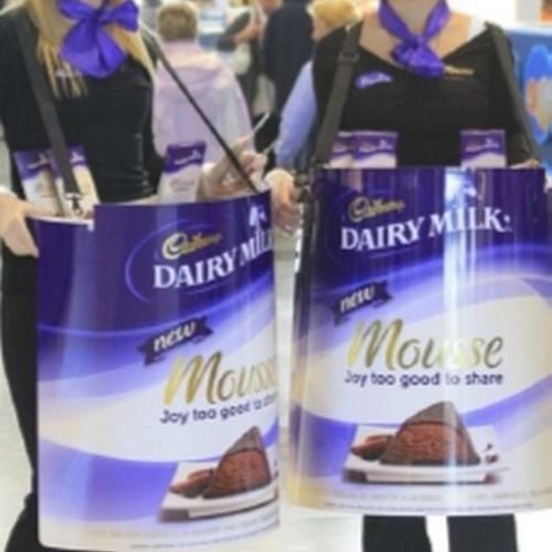 Cadbury roaming sampling