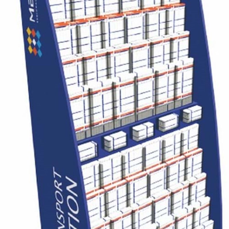 Floor standing brochure display