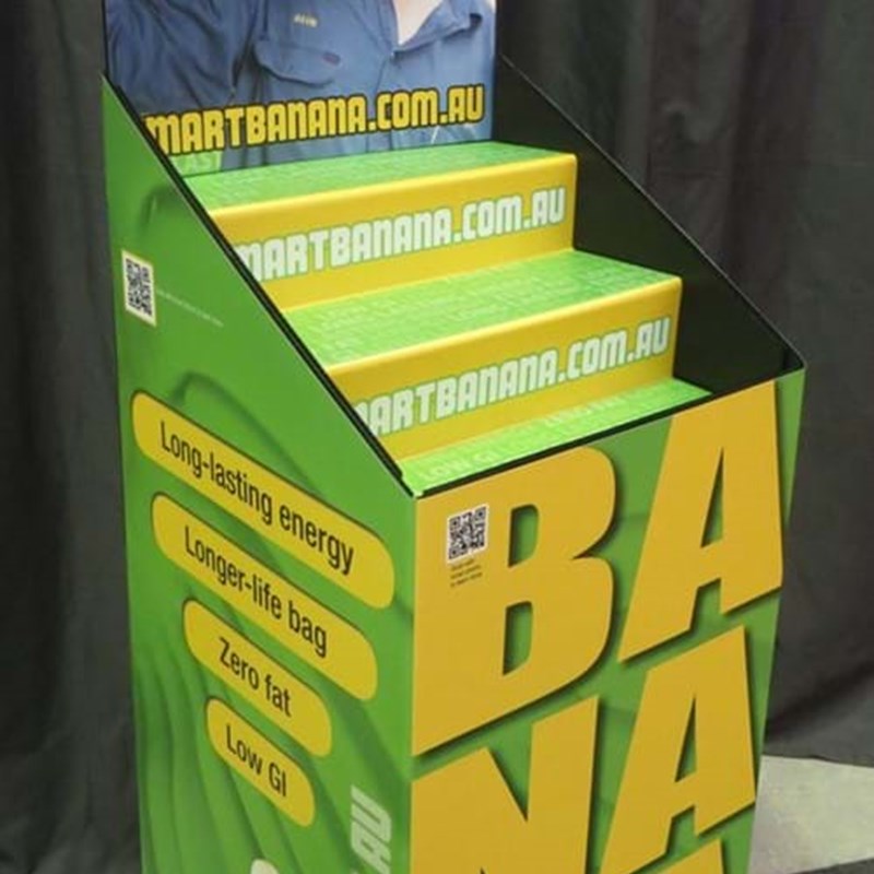 Plastic display stand