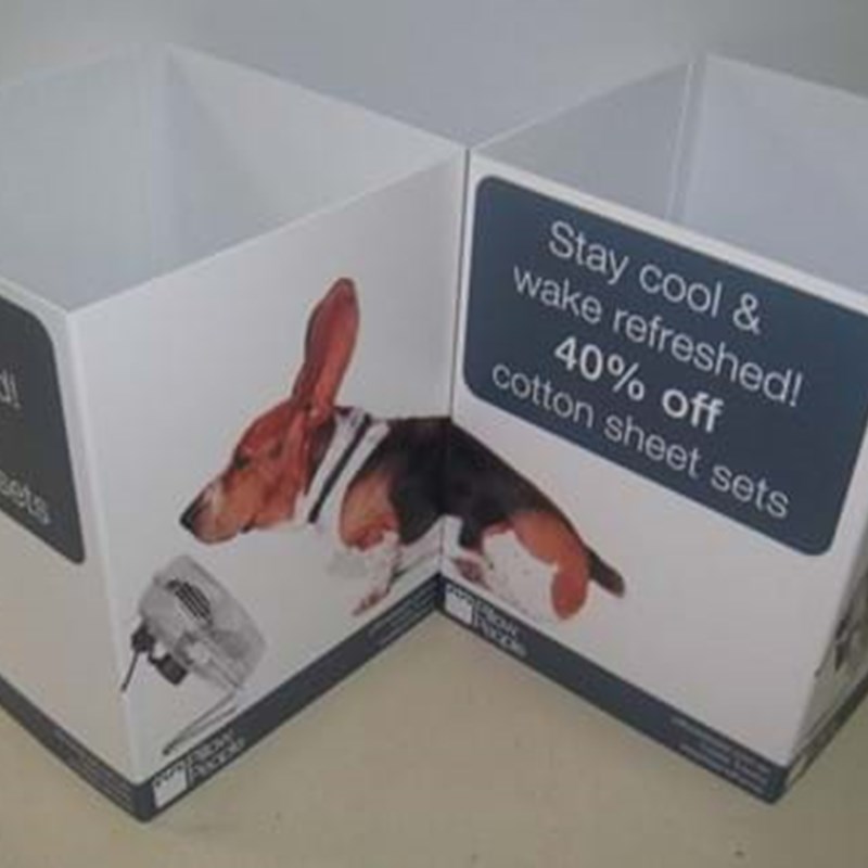 Cardboard display