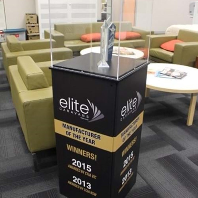 Trophy showcase