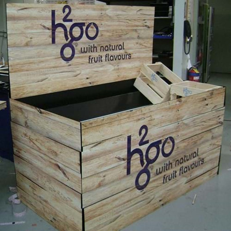 Dump bin timber look