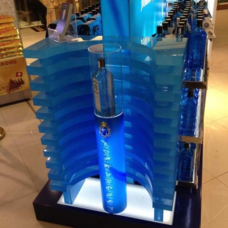 Perspex display stands