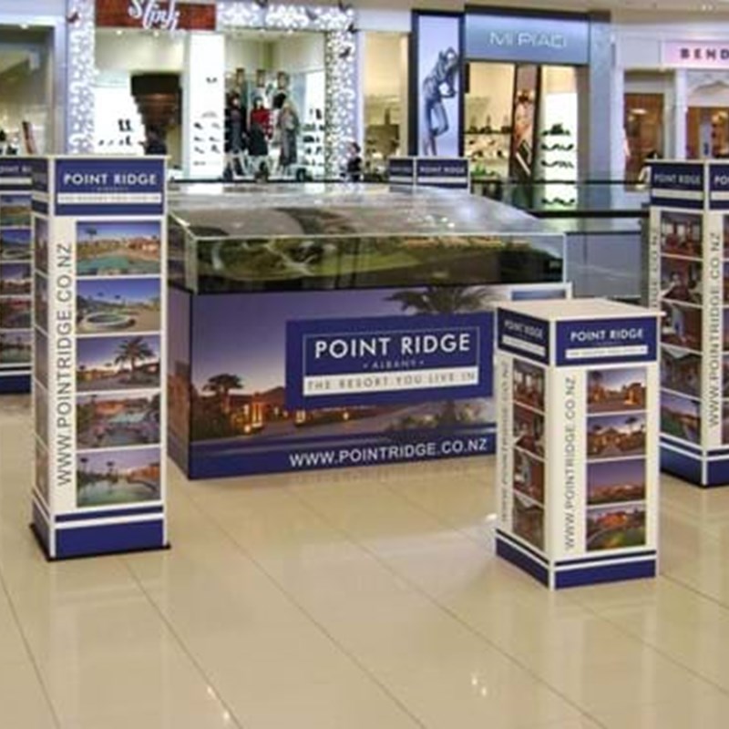 Mall display housing development